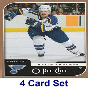 Keith Tkachuk Hockey Card Collection